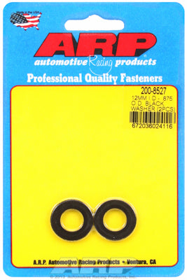 200-8500 | ARP M12 ID x 7/8" OD No Chamfer Black Oxide Washer