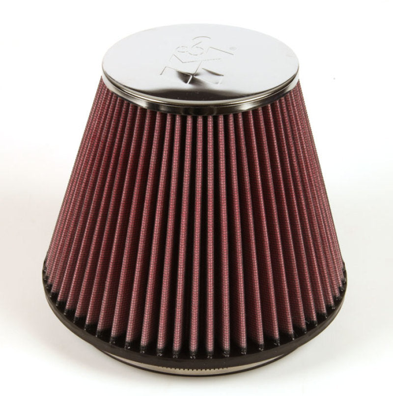 K&N Round Tapered Universal Air Filter 6in Flange ID x 7.5in Base OD x 4.5in Top OD x 6in H