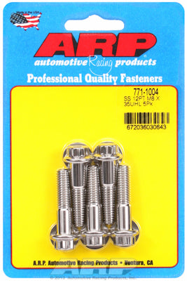 771-1004 | ARP M8 x 1.25 x 35mm 12pt SS Bolts (Set of 5)