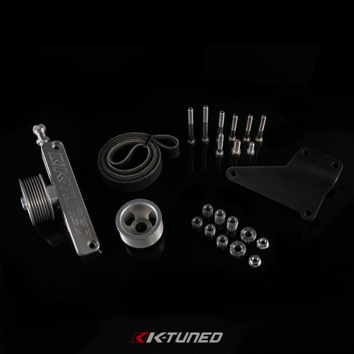 K-Tuned AC & PS Elim. Pulley Kit - Universal (K20, K24, EP3)