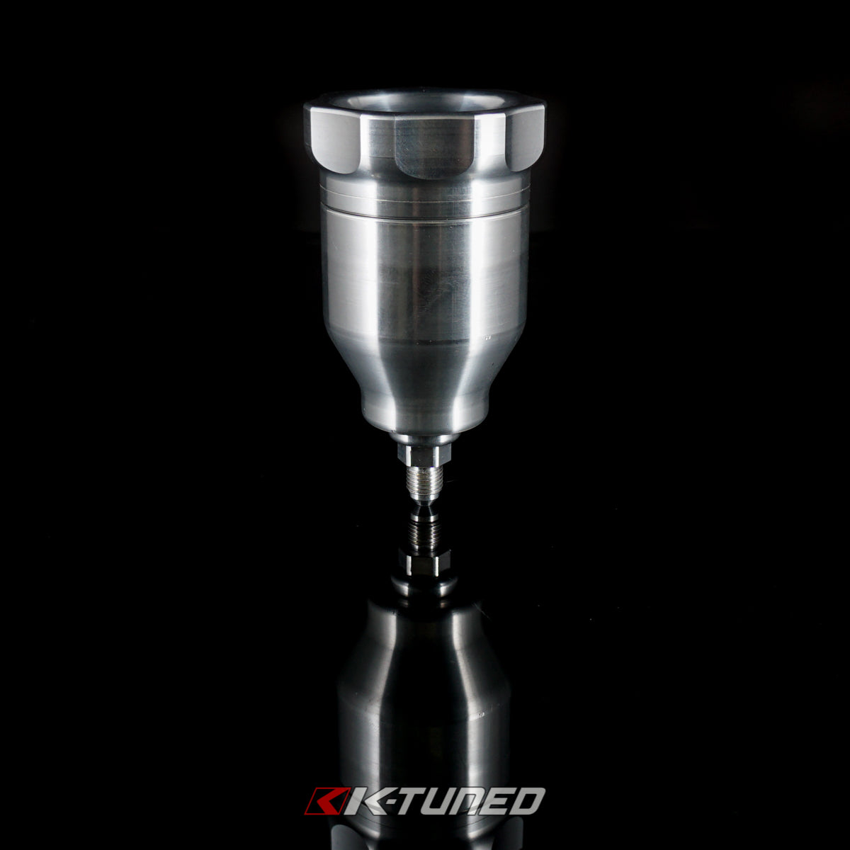 K-Tuned CMC Remote Mount Reservoir W/3AN Fitting - Note: Includes Black Bracket