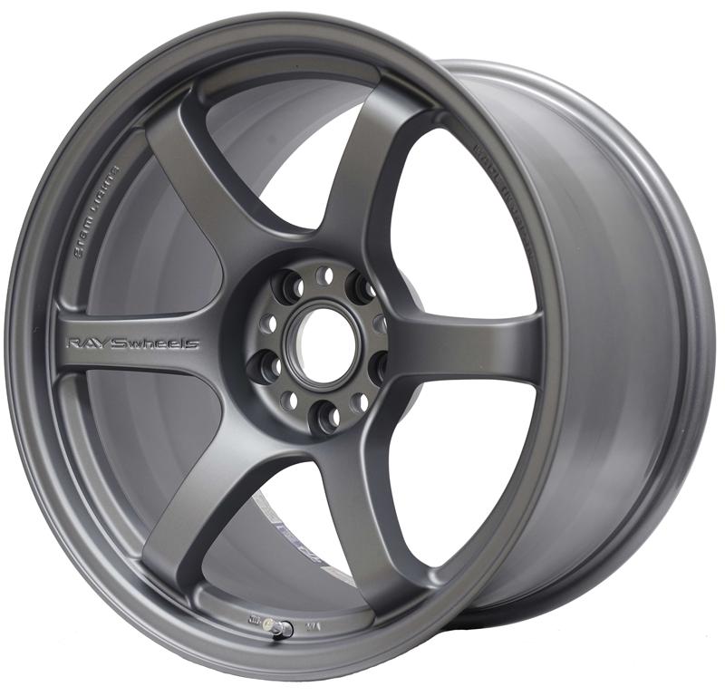 Gram Lights 57DR 15x8 +28 4x100 Gun Blue Wheel