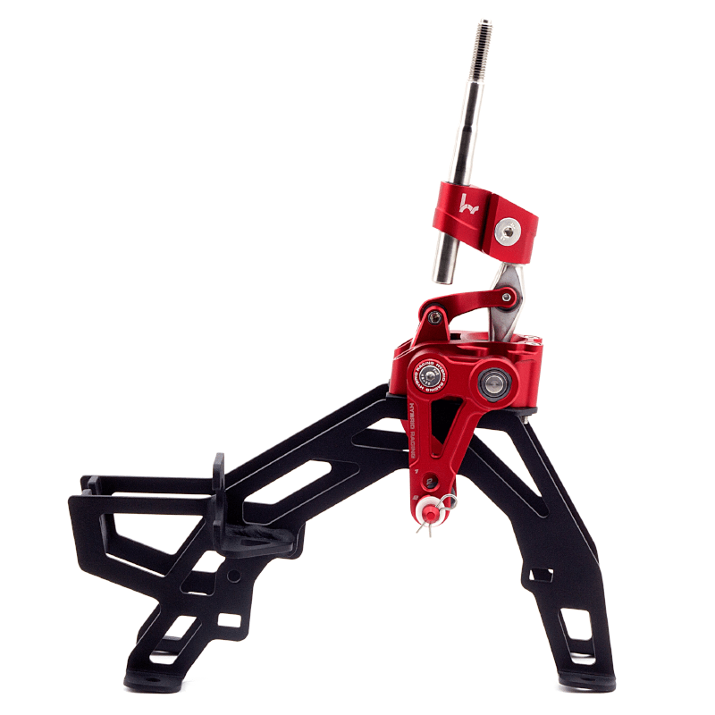 Hybrid Racing Adjustable Short Shifter Assembly Red 16-21 Civic, Civic Type R FK8