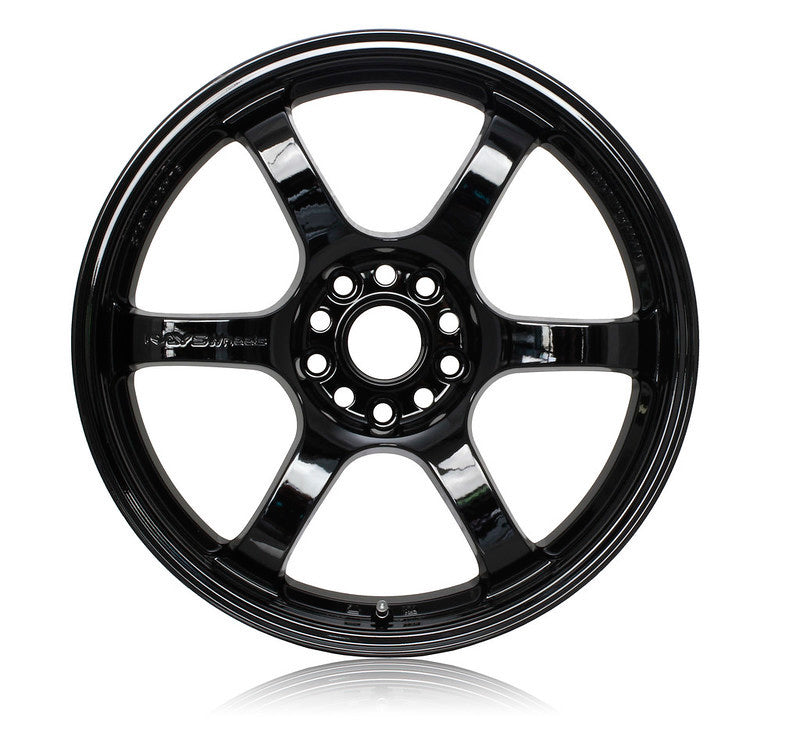 Gram Lights 57DR 17x9 +38 5x100 Glossy Black Wheel