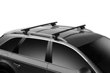 Thule SquareBar 135 Load Bars for Evo Roof Rack System (2 Pack / 53in.) - Black