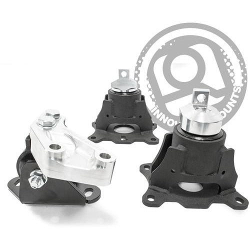 Innovative 04-08 Acura TL J-Series Black Steel Motor Mounts  60A Bushings