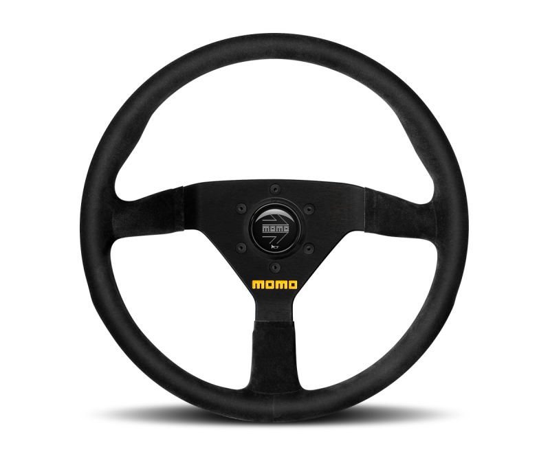 Momo MOD78 Steering Wheel 320mm Black Suede/Black Spokes