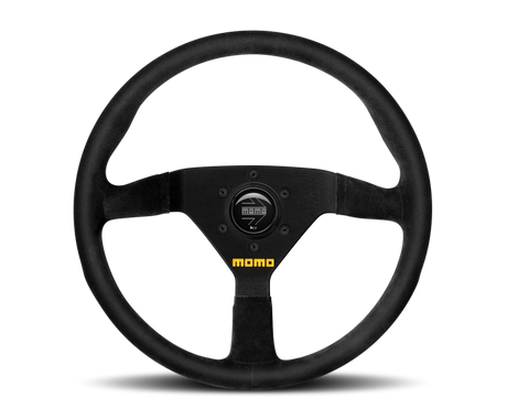 Momo MOD78 Steering Wheel 320mm Black Suede/Black Spokes