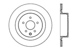 StopTech Infiniti G37 / Nissan 370Z SportStop Slotted & Drilled Rear Left Rotor