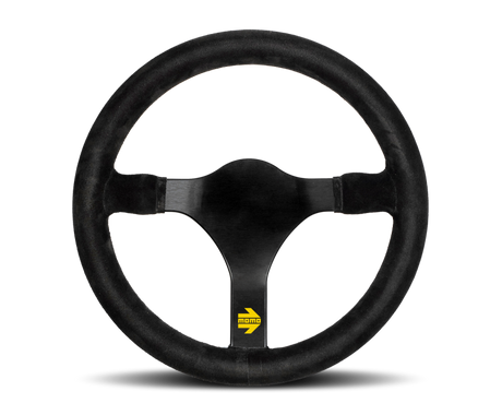 Momo MOD31 Steering Wheel 320mm Black Suede/Black Spokes