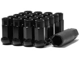 Wheel Mate Muteki SR48 Open End Lug Nuts - Black 12x1.50 48mm