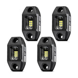 Mishimoto Borne Off-Road Rock Light (Kit of 4) Long Harness