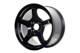 Gram Lights 57CR 15x8 +28 4x100 Glossy Black Wheel