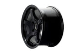 Gram Lights 57CR 15x8 +28 4x100 Glossy Black Wheel