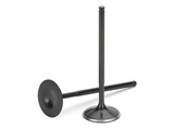 Supertech H22 Black Nitrided Exhaust Valves Stainless Steel 30mm STD Dish