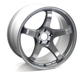 Gram Lights 57CR 18x9.5 +38 5x114.3 Glossy Gray Wheel