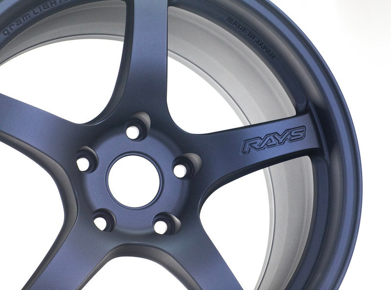 Gram Lights 57CR Overseas Limited 18X10.5 +12 5x114.3 Admiral Blue