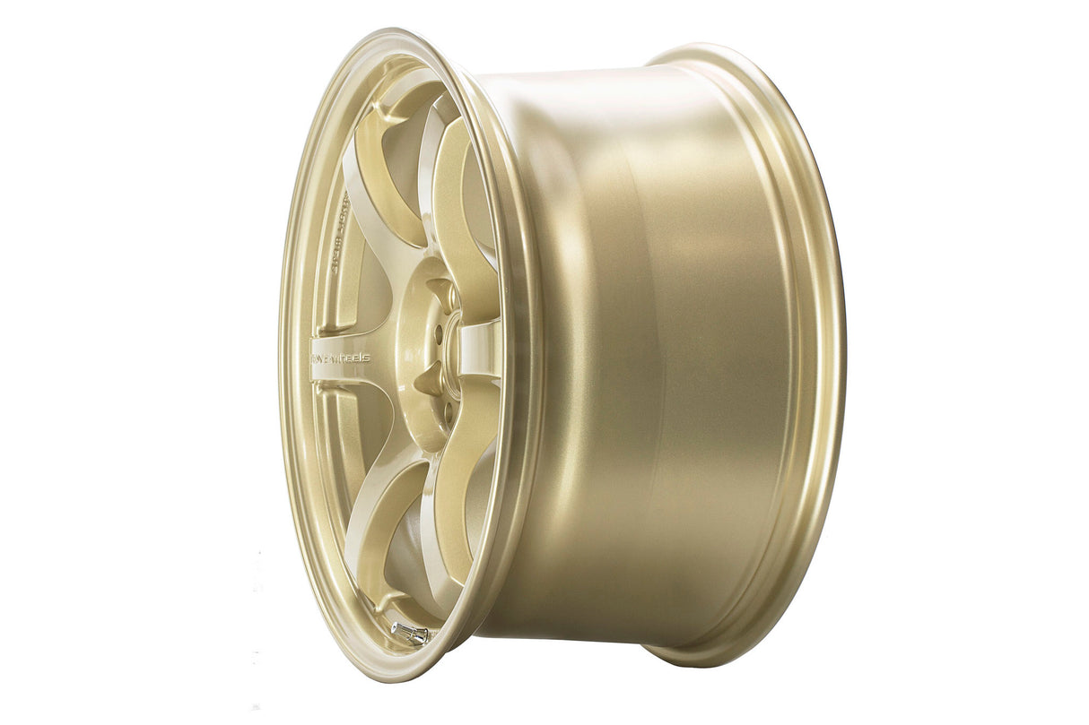 Gram Lights 57DR 18x9.5 +38 5x114.3 E8 Gold Wheel