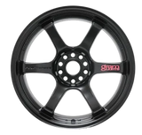 Gram Lights 57DR 19x10.5 +35 5x114.3 Semi Gloss Black Wheel