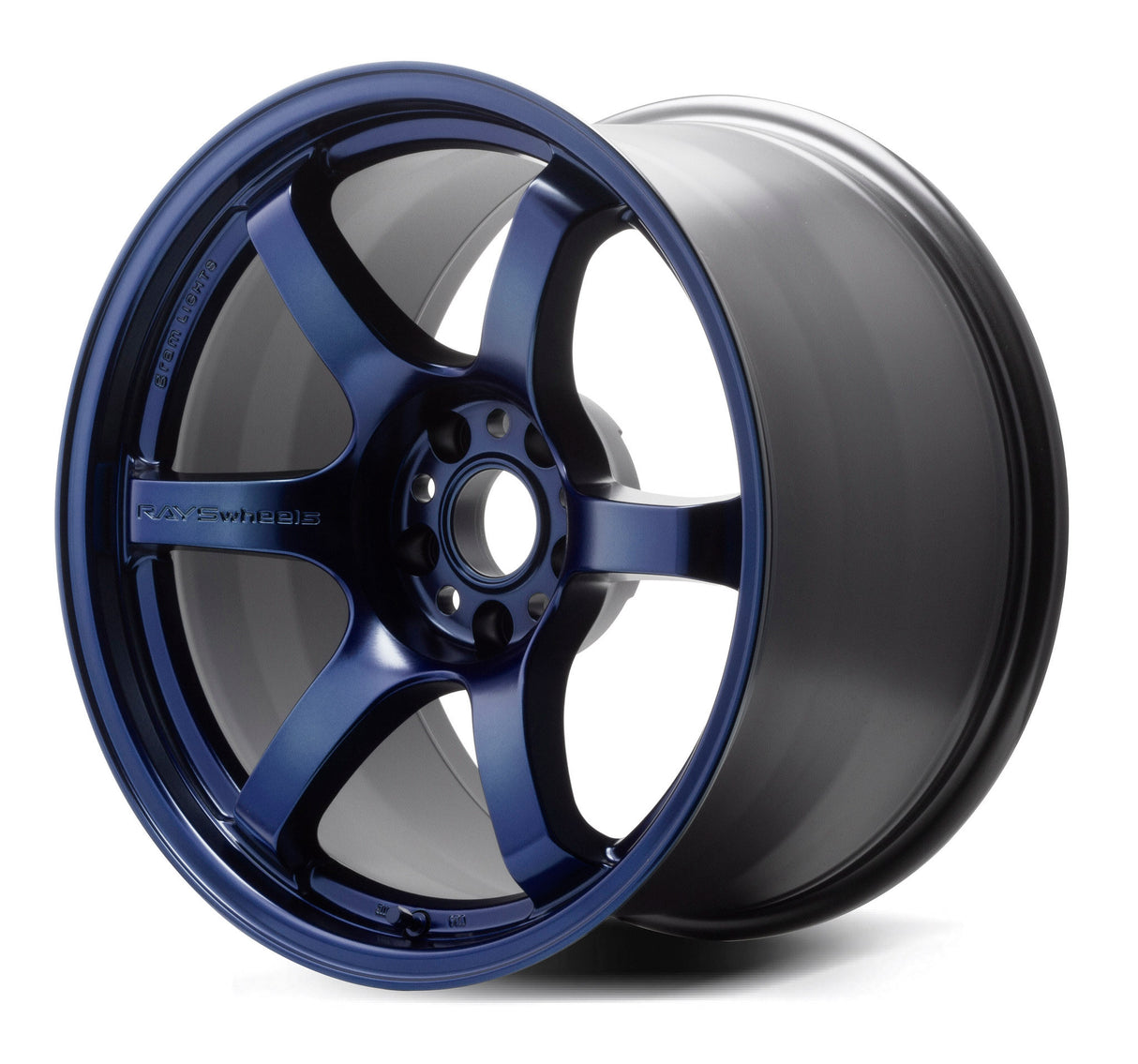 Gram Lights 57DR 18x9.5 +22 5x114.3 Eternal Blue Pearl Wheel