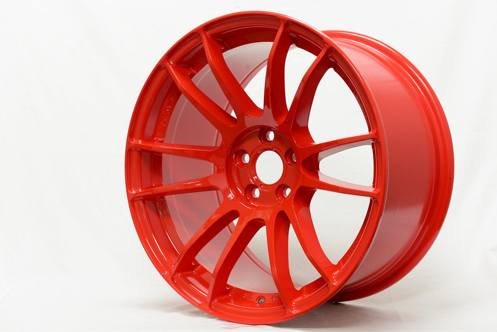 Gram Lights 57XTREME Spec-D 18x9.5 +38 5x114.3 Milano Red Wheel