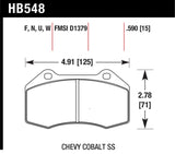 Hawk HPS 5.0 Front Brake Pads | HB548B.510