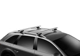 Thule Evo Raised Rail Load Carrier Feet (Vehicles w/Raised Railings) - Black