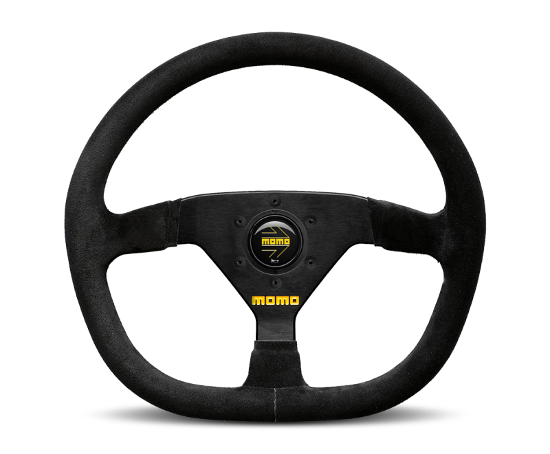 Momo MOD88 Steering Wheel 320mm Black Suede/Black Spokes