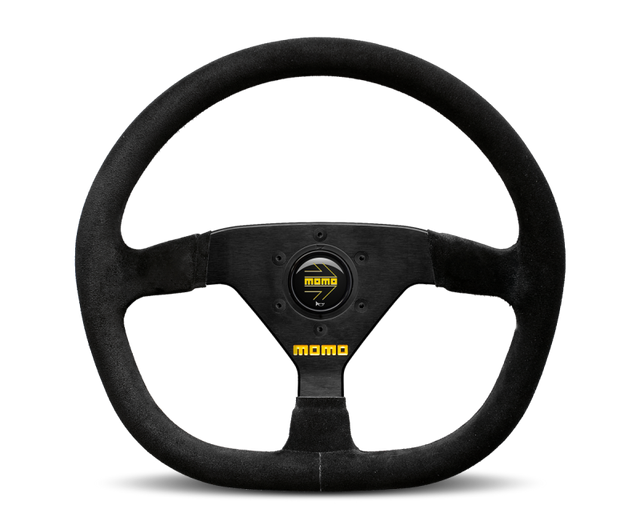 Momo MOD88 Steering Wheel 320mm Black Suede/Black Spokes