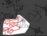 OEM B-Series A/C Bracket to Block Bolts 4pcs/set