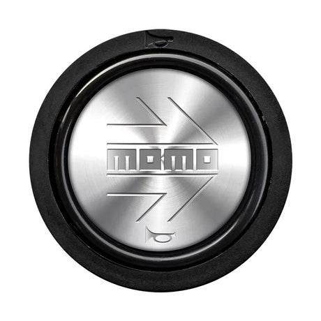 MOMO Silver Horn Button