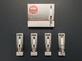 NGK V-Power Spark Plugs BKR6E (4 plugs)