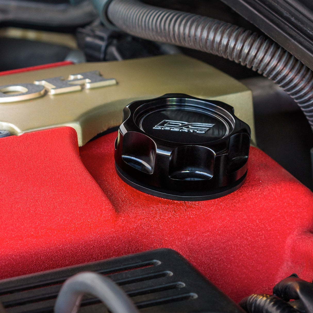 DC Sport Anodized Oil Cap for Subaru M42 x 4.5 thread