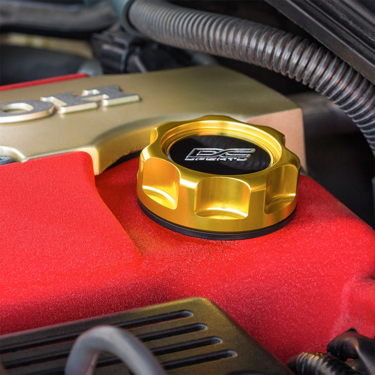 DC Sport Anodized Oil Cap for Hyundai with M34 x 4 Thread