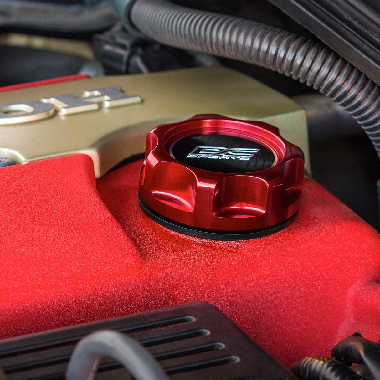 DC Sport Anodized Oil Cap for Subaru M42 x 4.5 thread