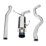 DC Sports Catback Single Canister Exhaust (15-21 Subaru WRX/STI)