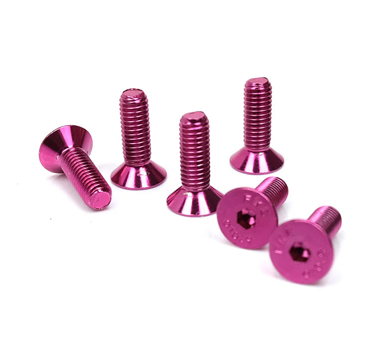 NRG Steering Wheel Screw Kit Upgrade Pink Conical