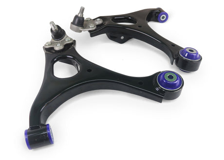 SuperPro 06 Honda Civic DX Front Lower Control Arm Set W/ Bushings TRC1166