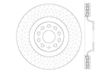 StopTech Drilled Sport Brake Rotor