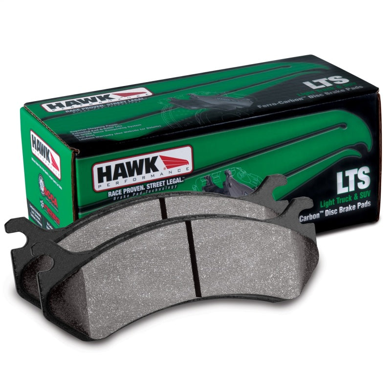 Hawk 07-15 Ford Edge / 07-15 Lincoln MKX / 07-17 Mazda CX-9 LTS Street Front Brake Pads | HB656Y.684