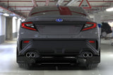 Rally Armor 2022+ Subaru WRX Black UR Mud Flap Altered Font Dark Grey Logo