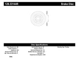 StopTech Drilled Sport Brake Rotor