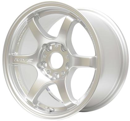 Gram Lights 57DR 15x8 +35 4x100 Sunlight Silver Wheel