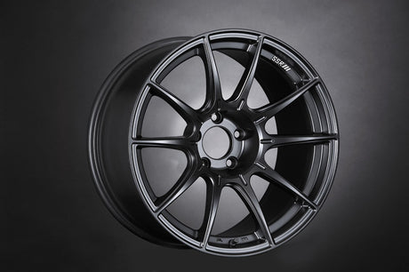 SSR GTV02 18x9.0 5x114.3 45mm Offset Flat Black Wheel for 2011+ Subaru WRX and 2008+ Subaru STI