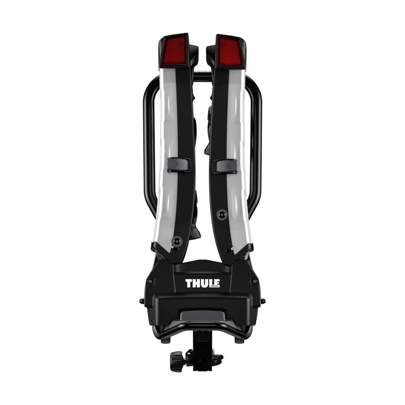 Thule EasyFold XT 2 - Fully Foldable Platform Hitch Bike Rack (Up to 2 Bikes) - Black/Silver