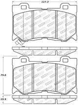 StopTech Performance 09-13 Infiniti FX35/FX37/FX45/FX50/08-13 G37 / 09-12 370Z Front Brake Pads