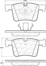 StopTech Performance 13-15 BMW 320i Front Brake Pads