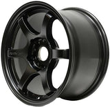 Gram Lights 57DR 15x8 +35 4x100 Semi Gloss Black Wheel