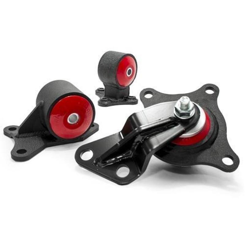 Innovative 01-05 Civic D-Series Black Steel Motor Mounts 60A Bushings