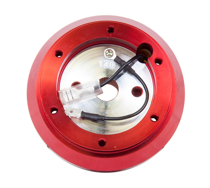 NRG Short Hub Adapter S13 Nissan 240 - Red